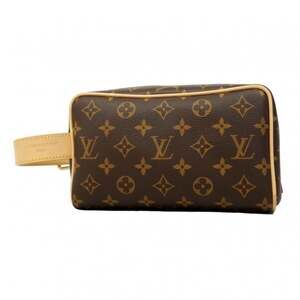 LOUIS VUITTON Brown Monogram Clutch Bag